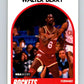 1989-90 Hoops #44 Walter Berry Rockets NBA Basketball Image 1