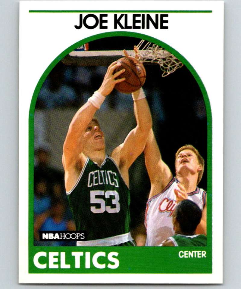 1989-90 Hoops #47 Joe Kleine Celtics NBA Basketball Image 1