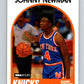 1989-90 Hoops #58 Johnny Newman RC Rookie Knicks NBA Basketball Image 1