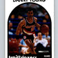 1989-90 Hoops #71 Danny Young Blazers NBA Basketball Image 1