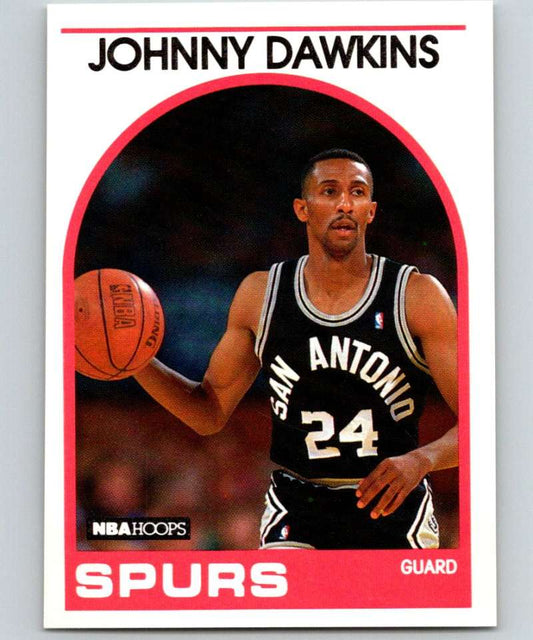 1989-90 Hoops #78 Johnny Dawkins SP Spurs NBA Basketball
