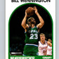 1989-90 Hoops #81 Bill Wennington RC Rookie Mavericks NBA Basketball Image 1