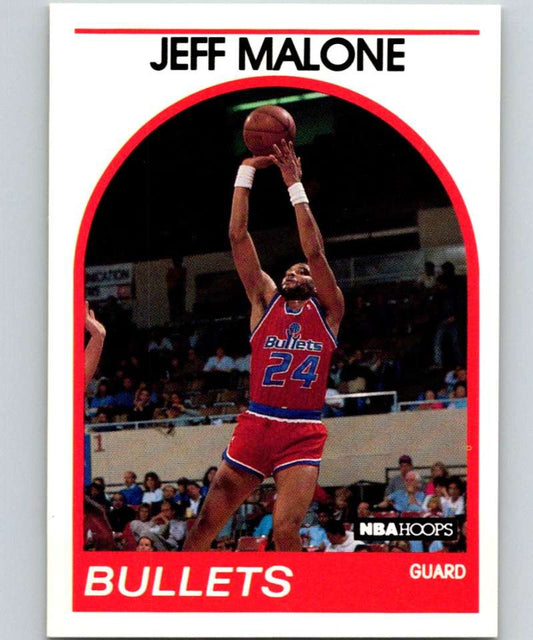 1989-90 Hoops #85 Jeff Malone Bullets NBA Basketball Image 1