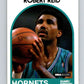 1989-90 Hoops #88 Robert Reid Hornets NBA Basketball Image 1
