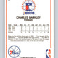 1989-90 Hoops #96 Charles Barkley 76ers AS NBA Basketball Image 2