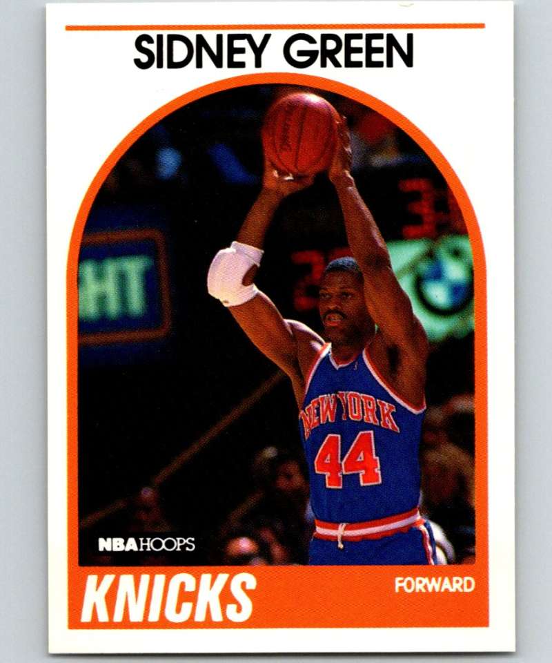 1989-90 Hoops #97 Sidney Green SP Knicks NBA Basketball
