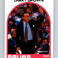 1989-90 Hoops #102 Larry Brown Spurs CO NBA Basketball Image 1