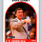 1989-90 Hoops #107 Don Casey Clippers CO NBA Basketball Image 1
