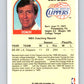 1989-90 Hoops #107 Don Casey Clippers CO NBA Basketball Image 2
