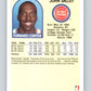 1989-90 Hoops #109 John Salley Pistons NBA Basketball Image 2