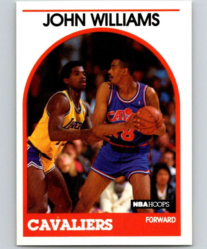 1989-90 Hoops #118 Hot Rod Williams Cavaliers NBA Basketball Image 1