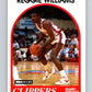 1989-90 Hoops #128 Reggie Williams RC Rookie Clippers NBA Basketball