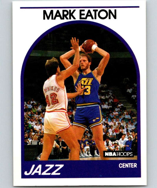 1989-90 Hoops #155 Mark Eaton Jazz NBA Basketball