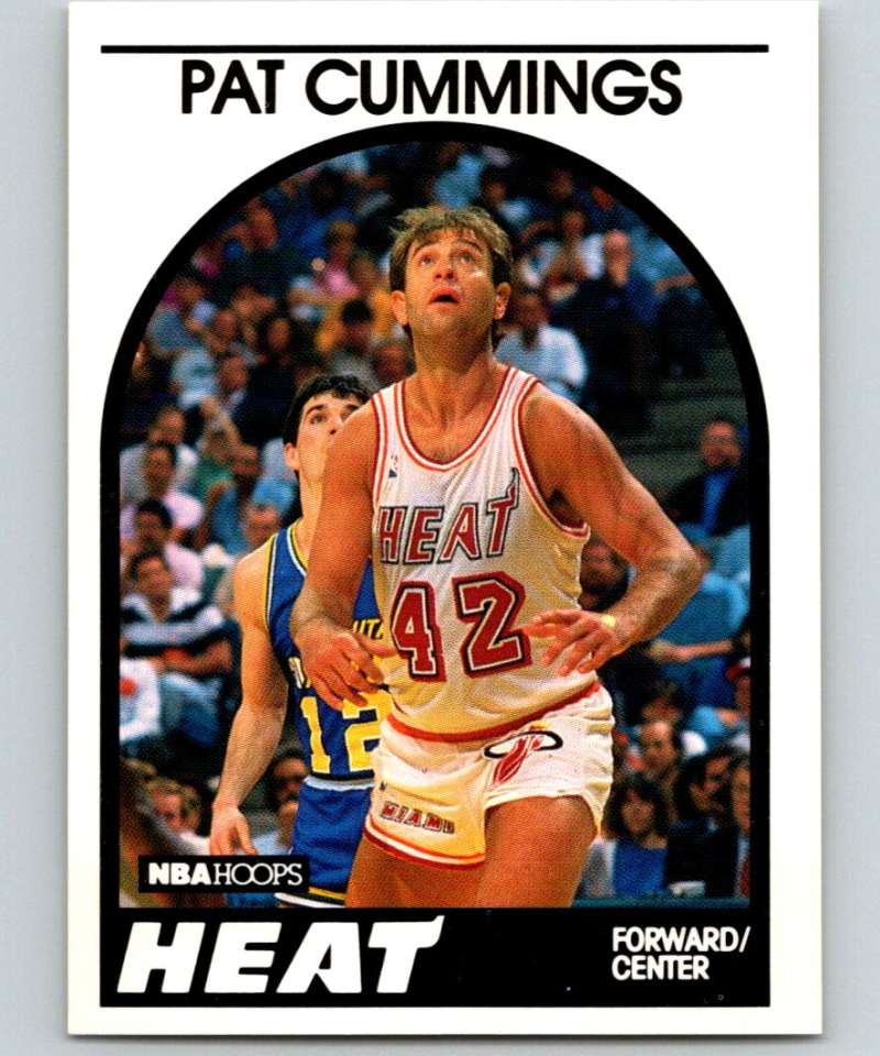 1989-90 Hoops #158 Pat Cummings SP Heat NBA Basketball Image 1