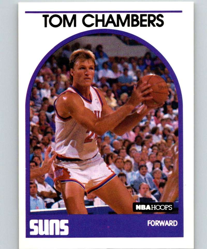 1989-90 Hoops #170 Tom Chambers Suns NBA Basketball Image 1