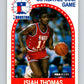 1989-90 Hoops #177 Isiah Thomas Pistons AS NBA Basketball Image 1