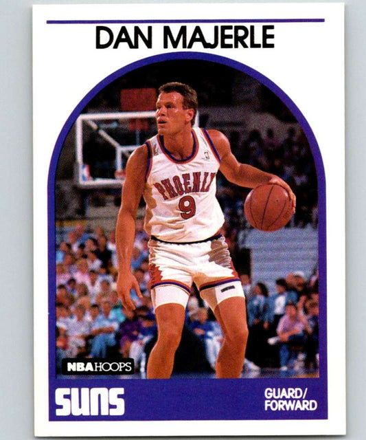 1989-90 Hoops #183 Dan Majerle RC Rookie Suns NBA Basketball Image 1