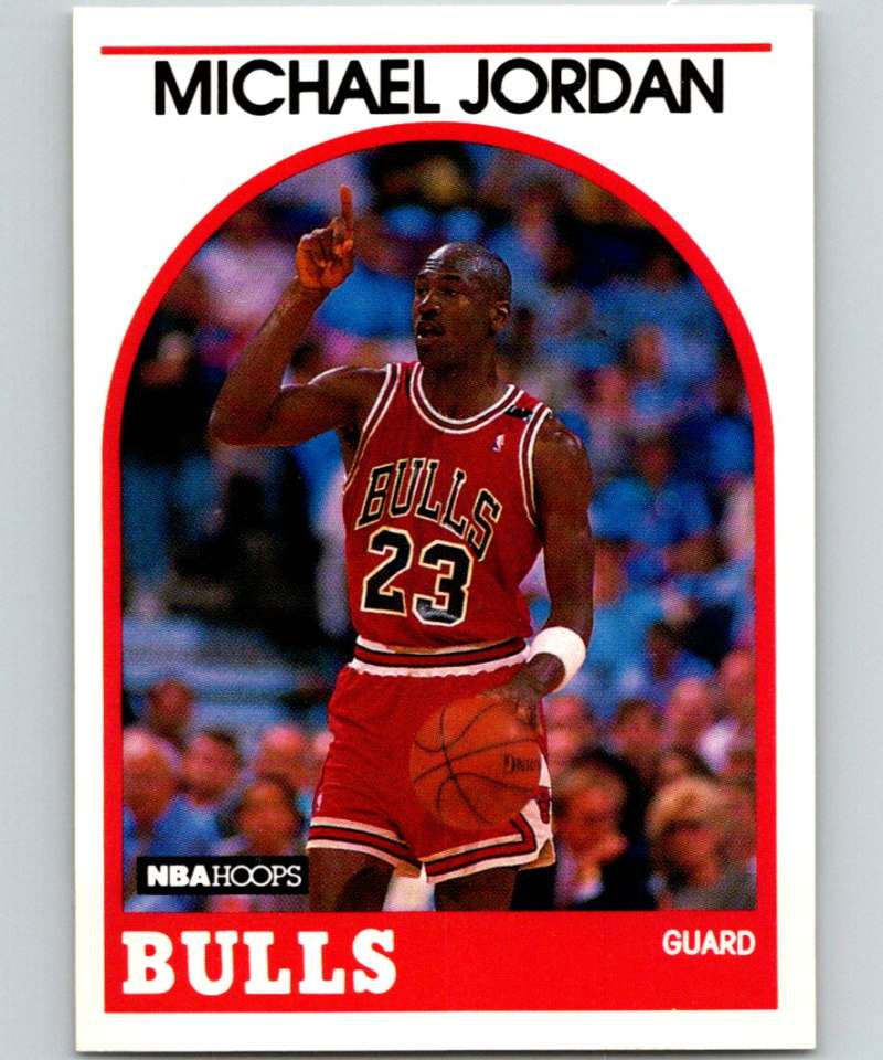 1989-90 Hoops #200 Michael Jordan Bulls NBA Basketball