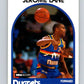 1989-90 Hoops #201 Jerome Lane RC Rookie Nuggets NBA Basketball Image 1