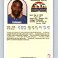 1989-90 Hoops #201 Jerome Lane RC Rookie Nuggets NBA Basketball Image 2