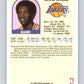 1989-90 Hoops #203 David Rivers SP Lakers NBA Basketball
