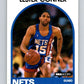 1989-90 Hoops #222 Lester Conner NJ Nets NBA Basketball Image 1
