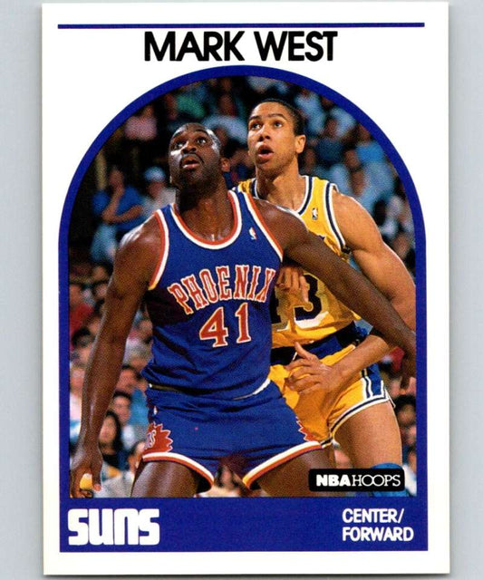 1989-90 Hoops #228 Mark West Suns NBA Basketball Image 1