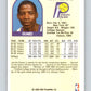 1989-90 Hoops #231 Vern Fleming Pacers NBA Basketball Image 2