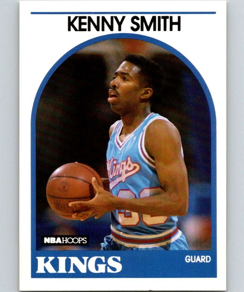 1989-90 Hoops #232 Kenny Smith Sac Kings NBA Basketball Image 1