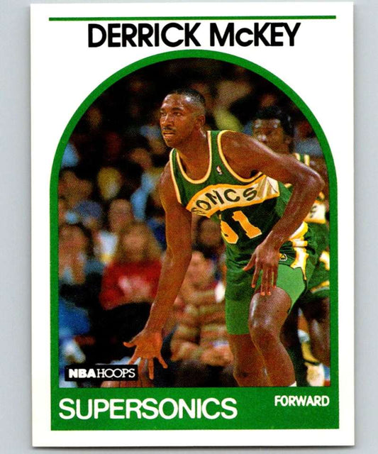 1989-90 Hoops #233 Derrick McKey NBA Basketball Image 1