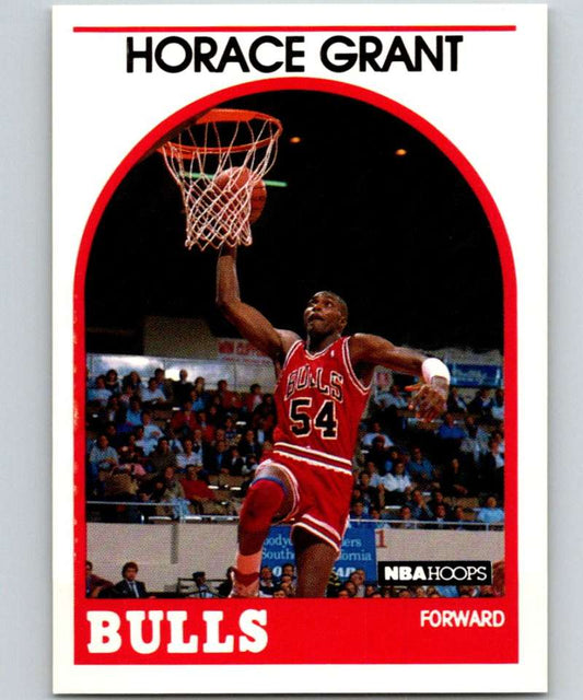 1989-90 Hoops #242 Horace Grant Bulls NBA Basketball Image 1