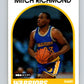 1989-90 Hoops #260 Mitch Richmond RC Rookie Warriors NBA Basketball Image 1