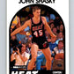 1989-90 Hoops #268 John Shasky Heat NBA Basketball Image 1