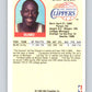 1989-90 Hoops #274 Gary Grant RC Rookie Clippers NBA Basketball Image 2