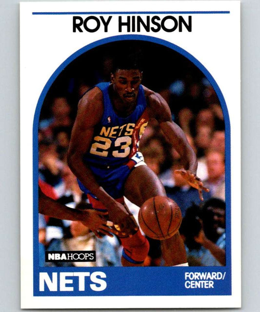 1989-90 Hoops #276 Roy Hinson NJ Nets NBA Basketball Image 1