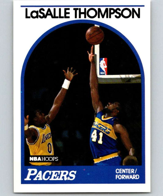 1989-90 Hoops #281 LaSalle Thompson Pacers NBA Basketball Image 1