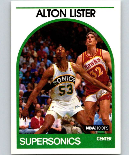 1989-90 Hoops #293 Alton Lister SP NBA Basketball