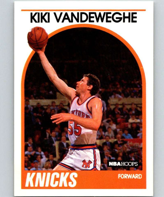 1989-90 Hoops #295 Kiki Vandeweghe Knicks NBA Basketball Image 1