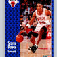 1991-92 Fleer #33 Scottie Pippen Bulls NBA Basketball Image 1