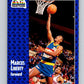 1991-92 Fleer #50 Marcus Liberty Nuggets NBA Basketball Image 1