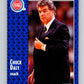1991-92 Fleer #58 Chuck Daly Pistons CO NBA Basketball Image 1