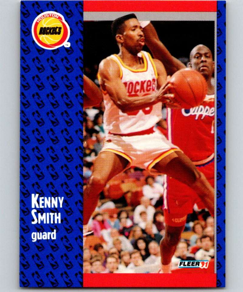 1991-92 Fleer #78 Kenny Smith Rockets NBA Basketball