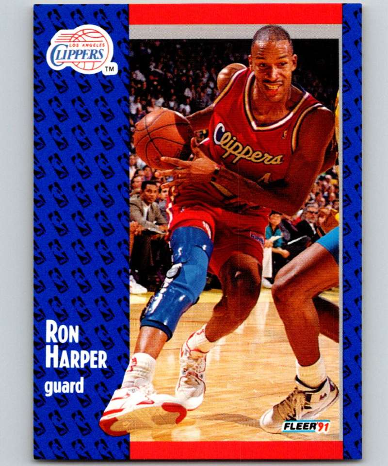 1991-92 Fleer #90 Ron Harper Clippers NBA Basketball