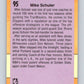 1991-92 Fleer #95 Mike Schuler Clippers CO NBA Basketball Image 2