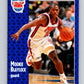 1991-92 Fleer #128 Mookie Blaylock NJ Nets NBA Basketball Image 1