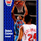 1991-92 Fleer #130 Derrick Coleman NJ Nets NBA Basketball Image 1