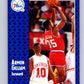 1991-92 Fleer #153 Armon Gilliam 76ers NBA Basketball Image 1