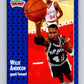 1991-92 Fleer #182 Willie Anderson Spurs NBA Basketball Image 1