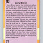 1991-92 Fleer #183 Larry Brown Spurs CO NBA Basketball Image 2