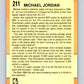1991-92 Fleer #211 Michael Jordan Bulls AS NBA Basketball